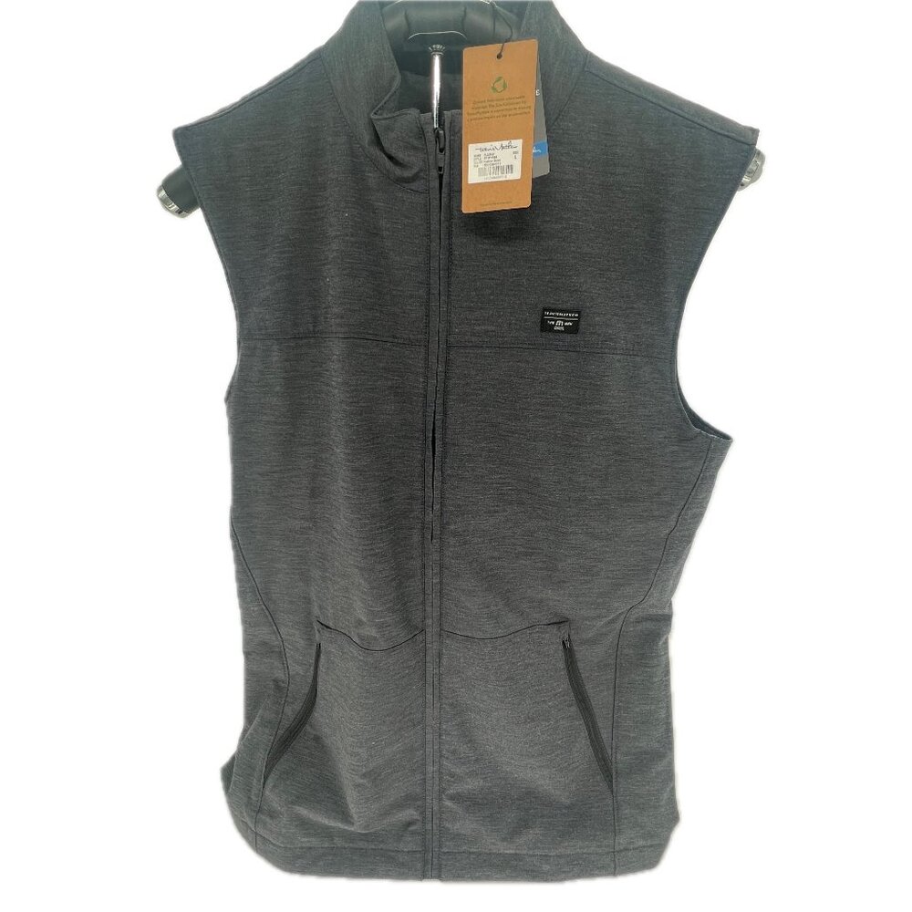 Travis Mathew Tijuana Vest – Heather Black – size large